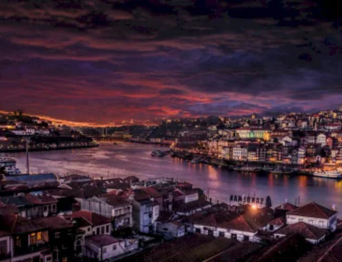 Night in the city is a sensory journey